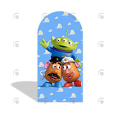 Allenjoy Toy Story Theme Birthday Party Arch Backdrop  Wall Cloth Cover