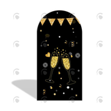 Allenjoy Graduation Grads Party Arch Backdrop  Wall Cloth Cover