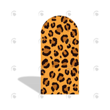 Allenjoy Jungle Safari Animal Zebra Leopard Cheetah Giraffe Skin Arch Backdrop Wall Cloth Cover For Baby Shower Happy Birthday Party