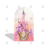 Allenjoy Princess Birthday Party Arch Backdrop Wall Cloth Cover