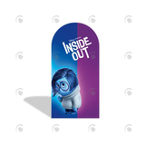 Allenjoy Inside Out Theme Birthday Party Arch Backdrop Wall Cloth Cover