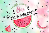 Allenjoy Sweet Melon Happy Birthday Party Backdrop