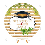 Allenjoy Graduation Decoration Circle Cover