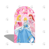 Allenjoy Princess Happy Birthday Party Arch Backdrop Wall Cloth Cover