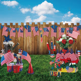 4Th Of July Garden Photography Backdrop GBSX-99583