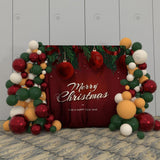 Allenjoy Merry Christmas Decoration Fabric Backdrop