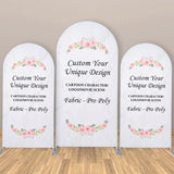 Allenjoy Personalized Custom Arch Covers Set  for Ice Princess Party DLZ-c747bd