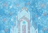 Winter Ice Castle Backdrop