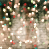 Christmas Bokeh Halos Backdrop