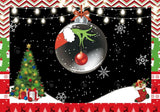 Winter Merry Christmas Party Backdrop