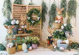 Happy Easter Photography Backdrop