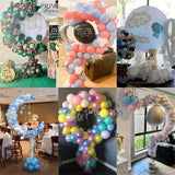 Allenjoy 1M Party & Hoop Balloon Circle Loop Stand Moon