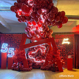 Allenjoy 3D Arches Party Backdrop Stand For Birthday&Baby Shower&Wedding Party Decoration