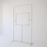 Allenjoy 4X7FT Hollow Collapsible Panel Party Photo Booth Backdrop Stand