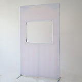 Allenjoy 4X7FT Hollow Collapsible Panel Party Photo Booth Backdrop Stand