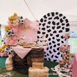 Allenjoy 5X6FT Arch Wall With Double-Sided Cover