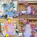 Allenjoy 5X6FT Arch Wall With Double-Sided Cover