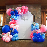 Allenjoy 5X7.5FT Chiara Arched Backdrop Custom Arched Wall Backdrop Cover For Party Decoration