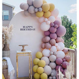 Allenjoy 5X7.5FT Chiara Arched Backdrop Custom Arched Wall Backdrop Cover For Party Decoration