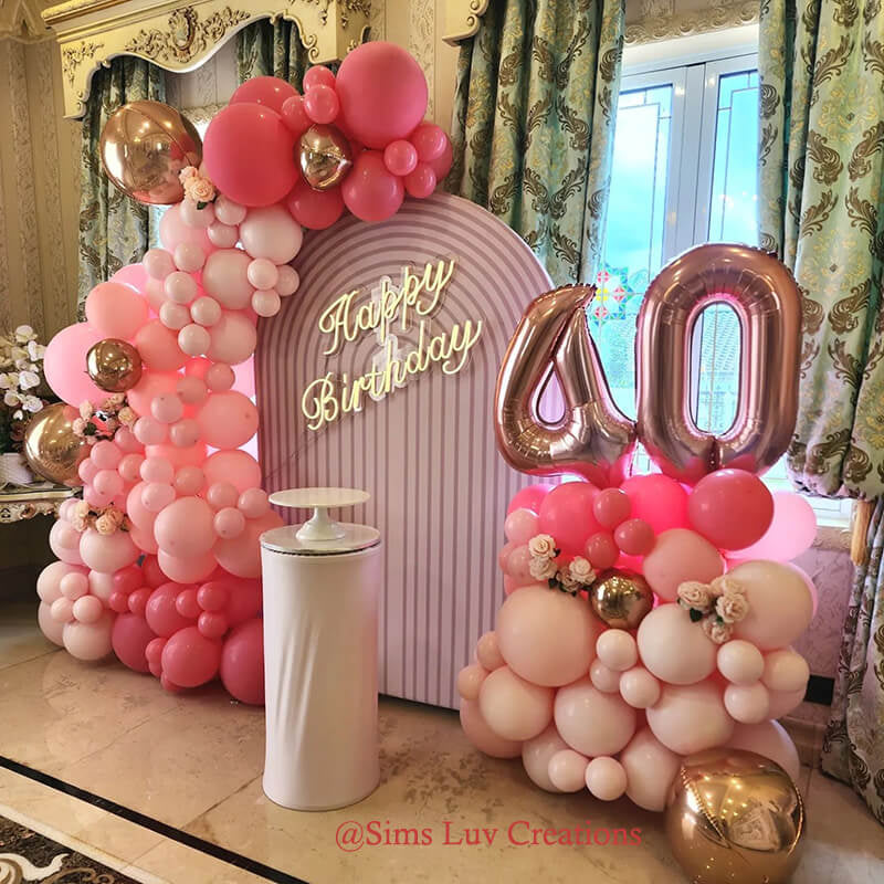 Allenjoy 5X7.5FT Chiara Arched Backdrop Custom Arched Wall Backdrop Cover For Party Decoration
