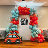 Allenjoy 5X7.5FT Chiara Arched Backdrop Custom Arched Wall Backdrop Cover For Party Decoration