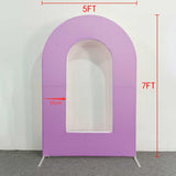 Allenjoy 5X7.5FT Open Wall With Backdrop Cover For Party Decoration