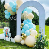 Allenjoy 5x7.5ft Open Arch With Cover For Party Decoration