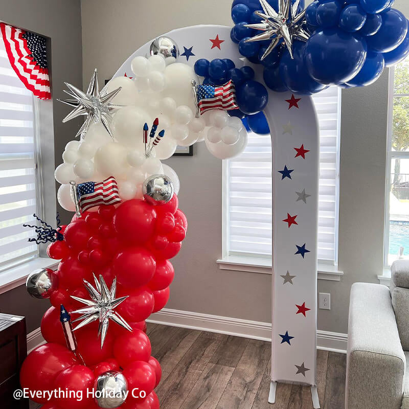 Allenjoy 5x7.5ft Open Arch With Cover For Party Decoration