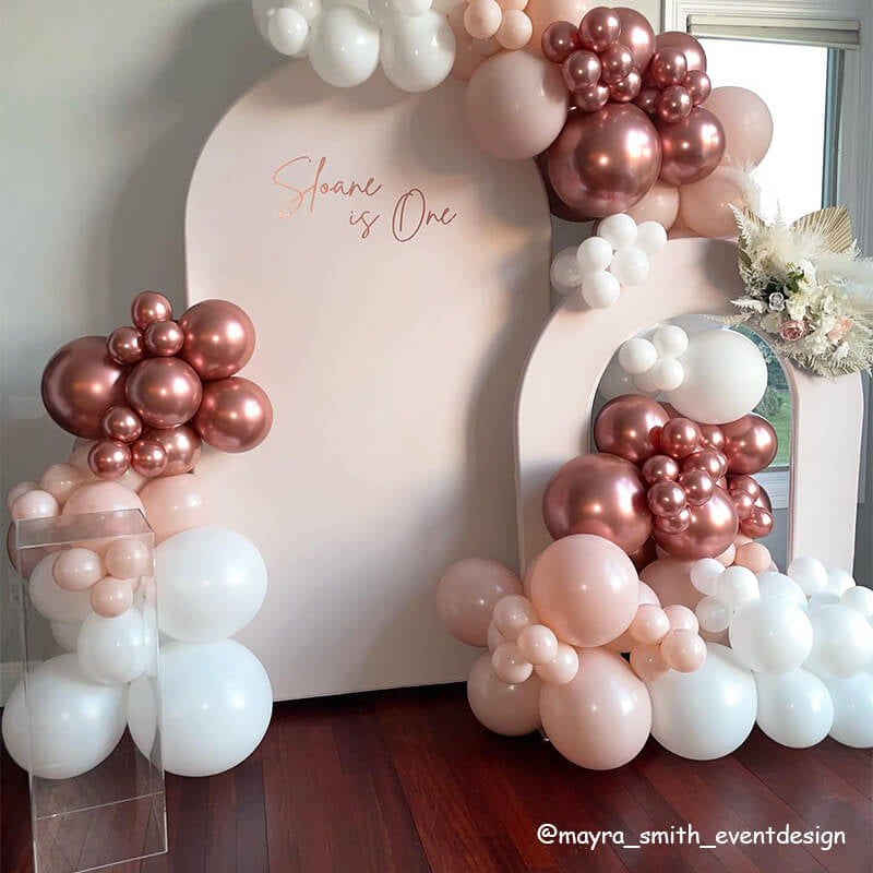 Allenjoy 5x7.5ft Open Arch With Cover For Party Decoration