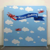 Allenjoy Airplane Birthday Party Backdrop