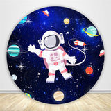 Allenjoy Astronaut Themed Birthday Party Backdrop