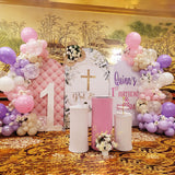 Allenjoy Baptism Chiara Arch Backdrop Covers