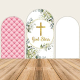 Allenjoy Baptism Chiara Arch Backdrop Covers