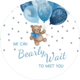 Allenjoy Bear Round Backdrop