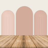 Allenjoy Blush Pink Chiara Arched Wall Covers