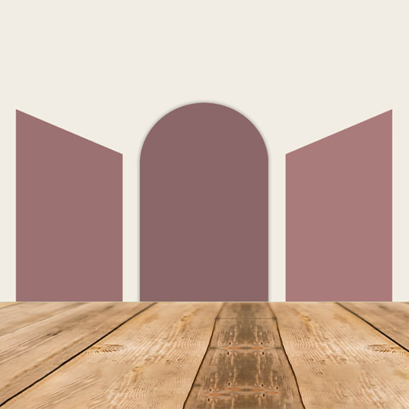 Allenjoy Chiara Arch Frames With Tension Pillow Covers Set 3X7FT 4X7FT 3X7FT
