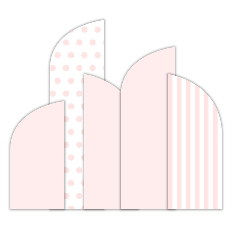 Allenjoy Chiara Backdrop 5 Walls Set Arched Frames With Covers Set