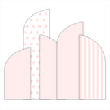 Allenjoy Chiara Backdrop 5 Walls Set Arched Frames With Covers Set