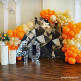 Allenjoy Chiara Backdrop Wall Set 4Pcs Arched Frames With Covers Set