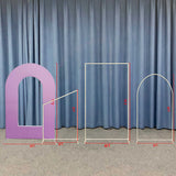 Allenjoy Chiara Backdrop Wall Set 4Pcs Arched Frames With Covers Set