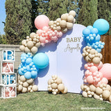 Allenjoy Chiara Backdrop Wall Set Arched Wall Set Birthday&Baby Shower&Wedding Party Decoration