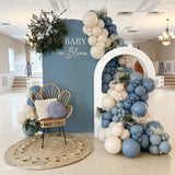 Allenjoy Chiara Backdrop Wall Set Arched Wall Set Birthday&Baby Shower&Wedding Party Decoration