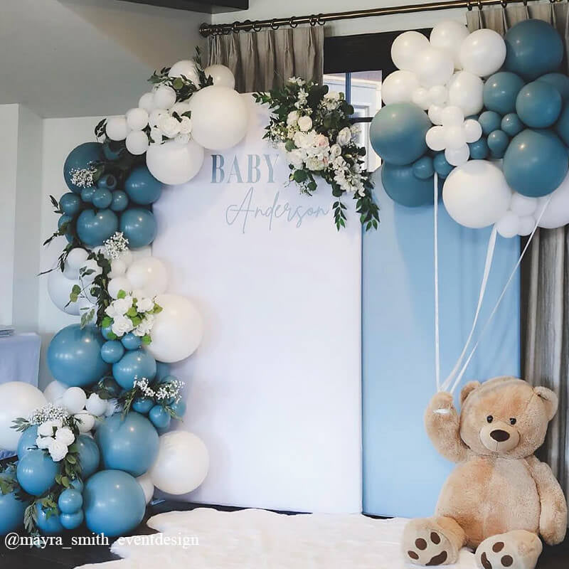 Allenjoy Chiara Backdrop Wall Set Arched Wall Set Birthday&Baby Shower&Wedding Party Decoration