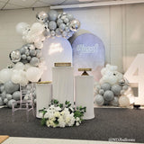Allenjoy Chiara Backdrop Wall Set Arched Wall Set Birthday&Baby Shower&Wedding Party Decoration