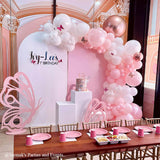 Allenjoy Chiara Backdrop Wall Set Arched Wall Set Birthday&Baby Shower&Wedding Party Decoration