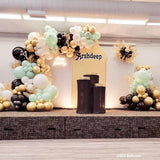 Allenjoy Chiara Backdrop Wall Set Arched Wall Set Birthday&Baby Shower&Wedding Party Decoration
