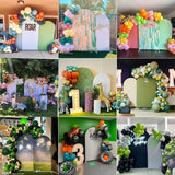Allenjoy Chiara Backdrop Wall Set Arched Wall Set Birthday&Baby Shower&Wedding Party Decoration