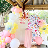 Allenjoy Chiara Backdrop Wall Set Arched Wall Set Birthday&Baby Shower&Wedding Party Decoration
