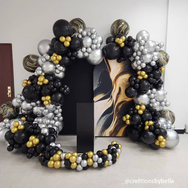 Allenjoy Chiara Backdrop Wall Set Arched Wall Set Birthday&Baby Shower&Wedding Party Decoration