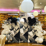 Allenjoy Chiara Backdrop Wall Set Arched Wall Set Birthday&Baby Shower&Wedding Party Decoration